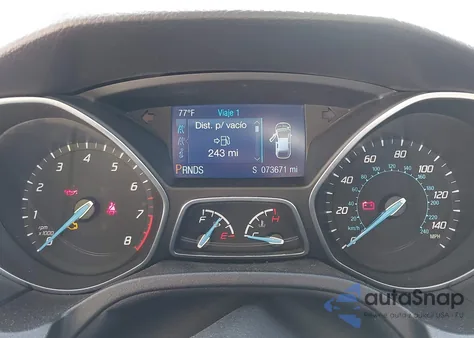 2014 Ford Focus Se z USA, uszkodzony, nr VIN 1FADP3F27EL411799